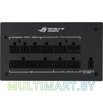 Блок питания ASUS ROG STRIX 1000W Gold Aura Edition (ROG-STRIX-1000G-AURA-GAMING) картинка 8
